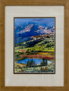 Dennis Robertson - “Breath - Cottonwood Pass, Colorado” - Watercolor